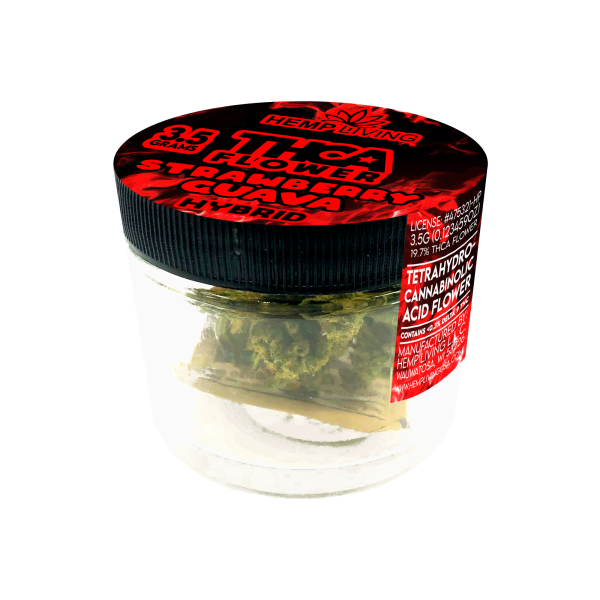 3.5g HYBRID FLOWER JARS | Hemp Living