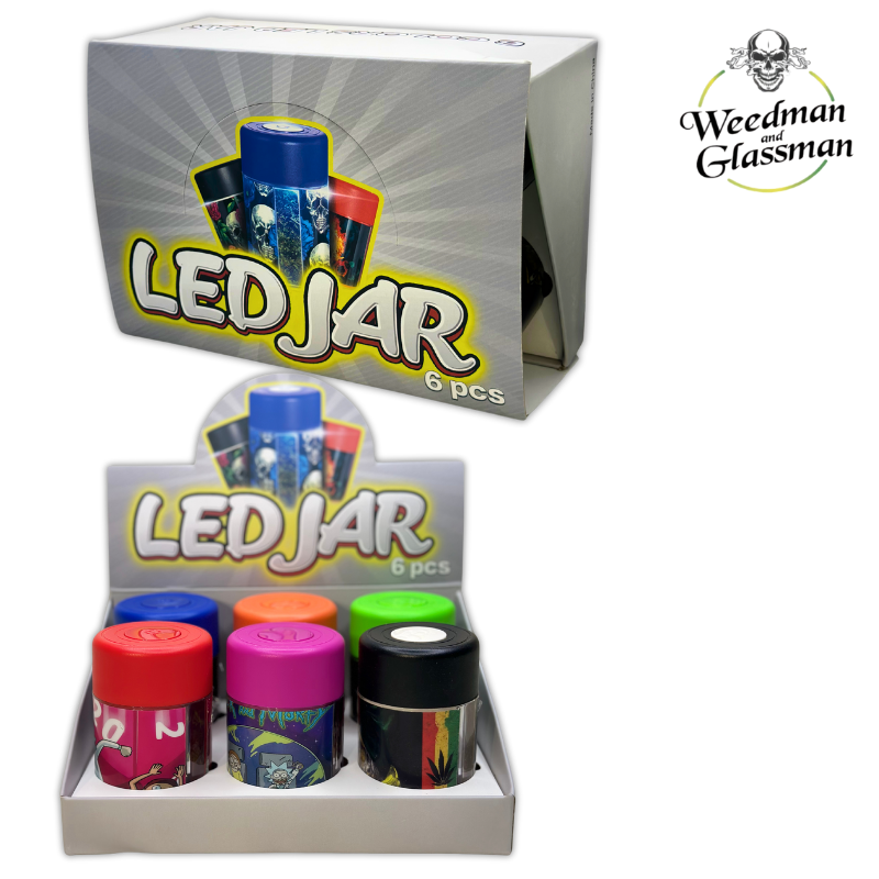 LED Jar | Display Box | 6 Jars