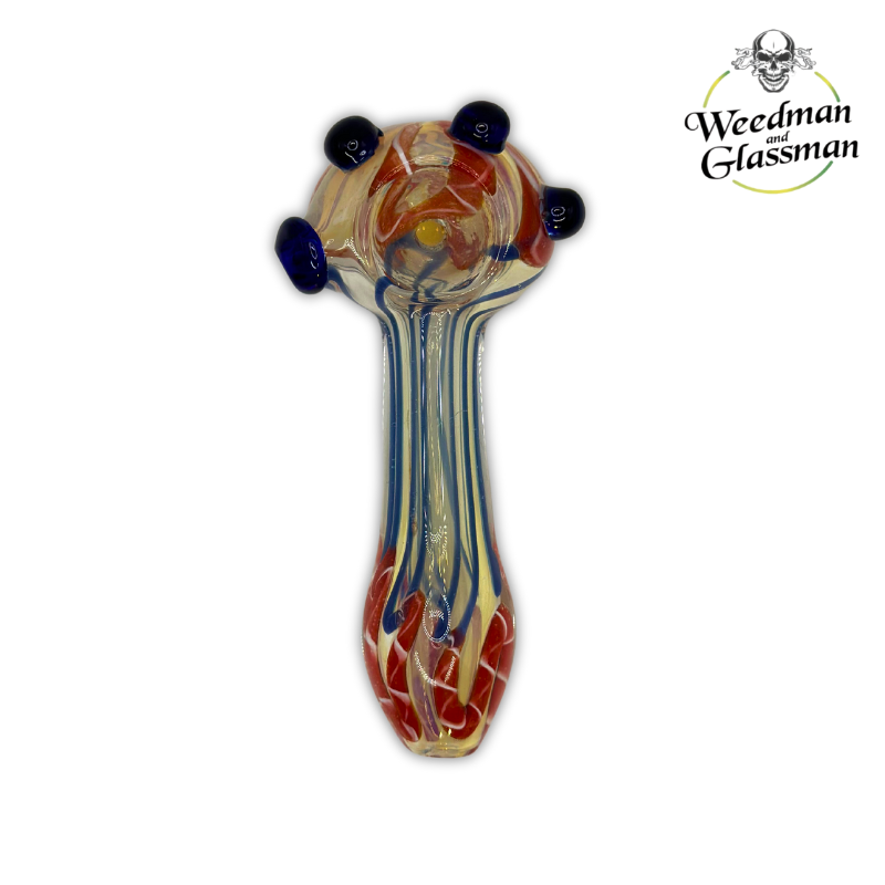 Assorted Silverfume Hand Pipe | 3 inch | 5 Piece Pack