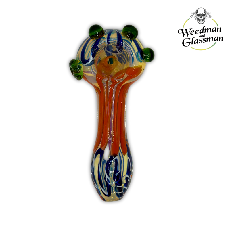 Assorted Silverfume Hand Pipe | 3 inch | 5 Piece Pack
