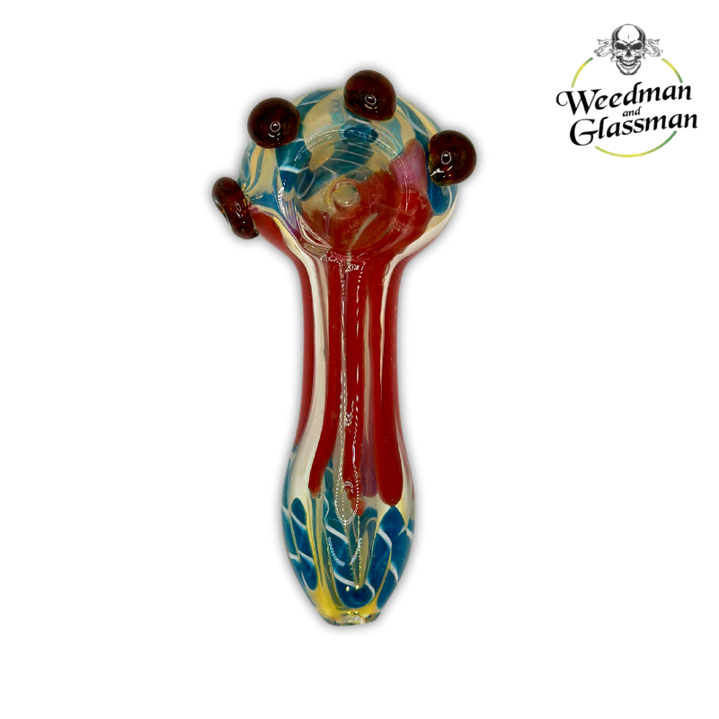 Assorted Silverfume Hand Pipe | 3 inch | 5 Piece Pack