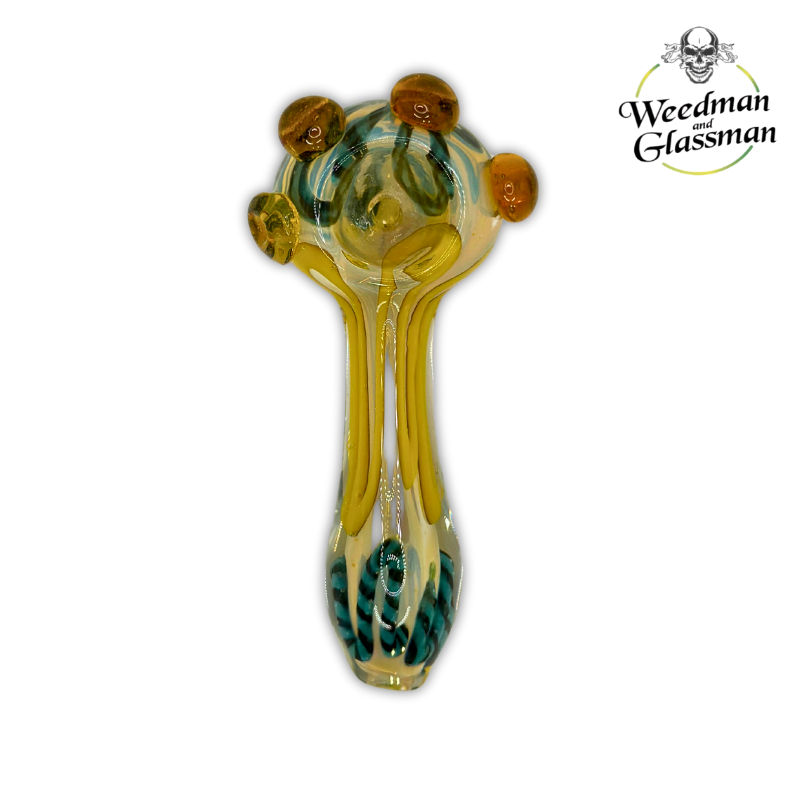 Assorted Silverfume Hand Pipe | 3 inch | 5 Piece Pack