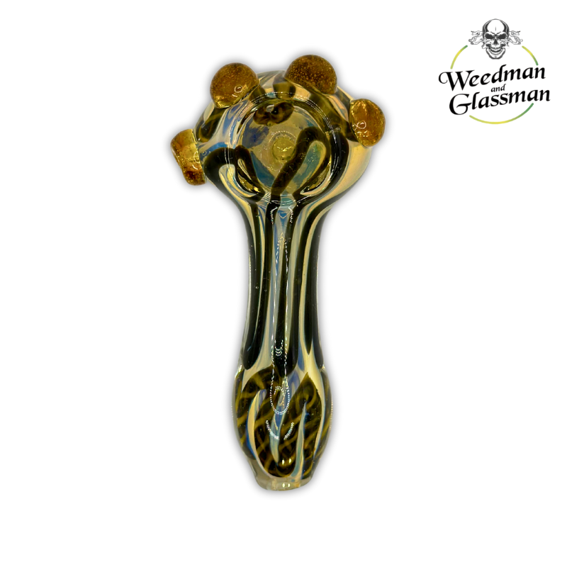 Assorted Silverfume Hand Pipe | 3 inch | 5 Piece Pack