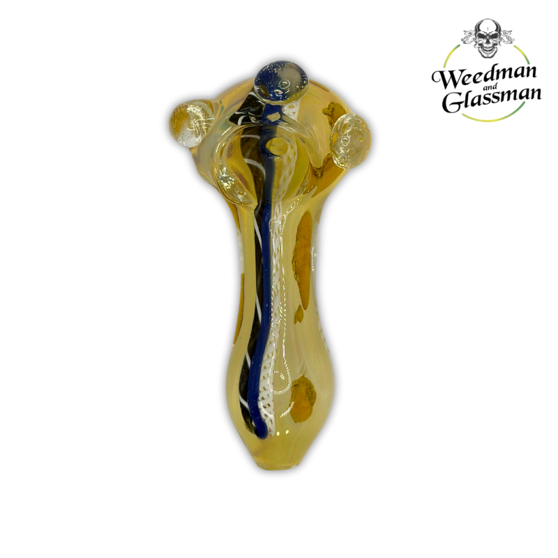 Assorted Glass Hand Pipe | 3 inch | 5 Piece Pack