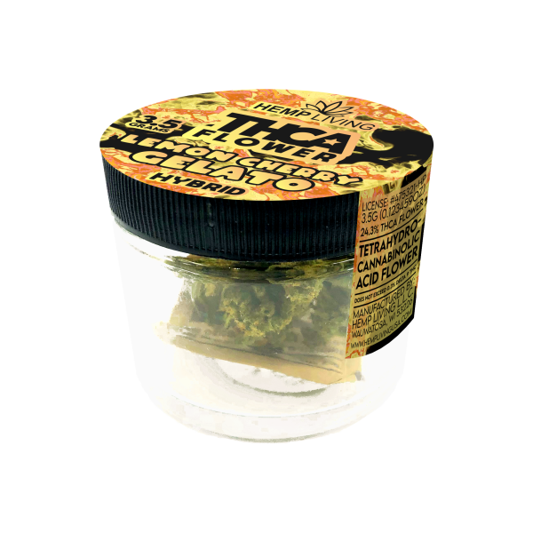 3.5g HYBRID FLOWER JARS | Hemp Living