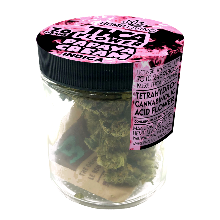 7g INDICA FLOWER JARS | Hemp Living