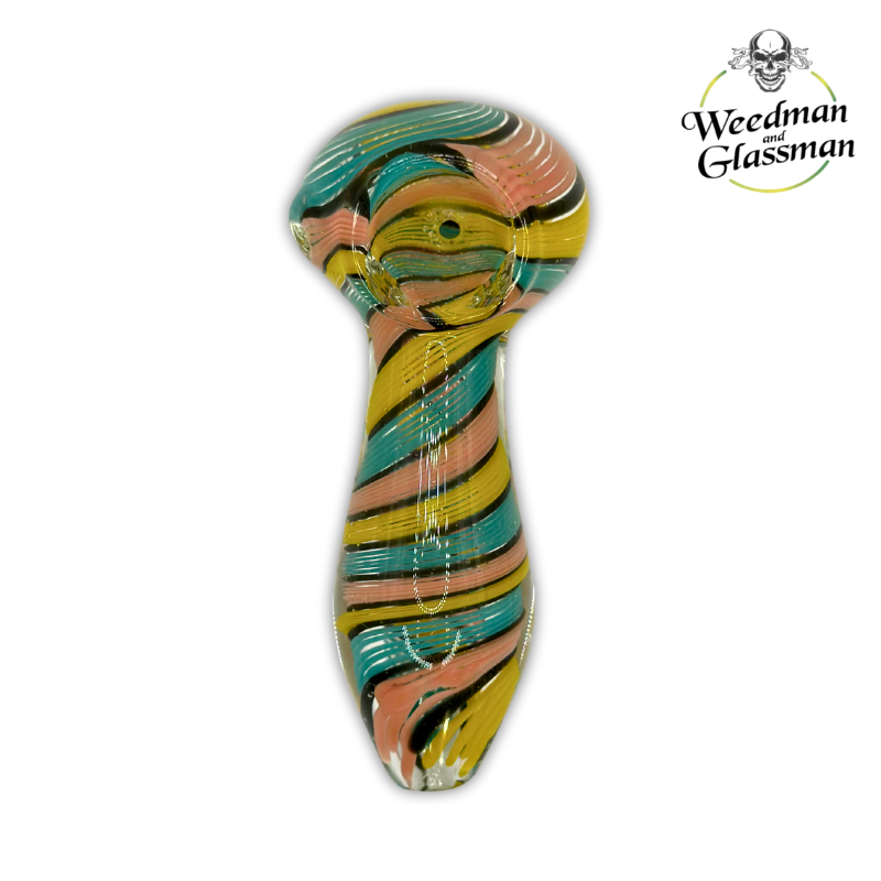 Assorted Rasta Style Hand Pipe | 3 inch | 5 Piece Pack