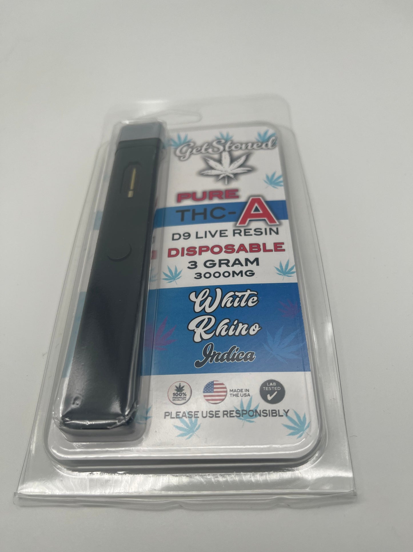 Get Stoned 3g Pure THCA Disposables
