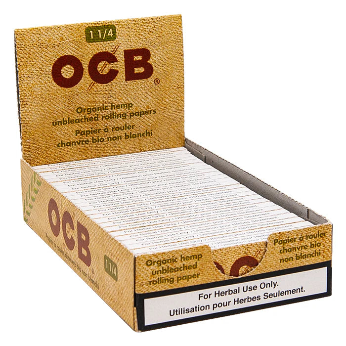 OCB Papers | Organic Hemp | 24 Count Box