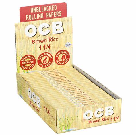 OCB Papers | Brown Rice | 24 Count Box