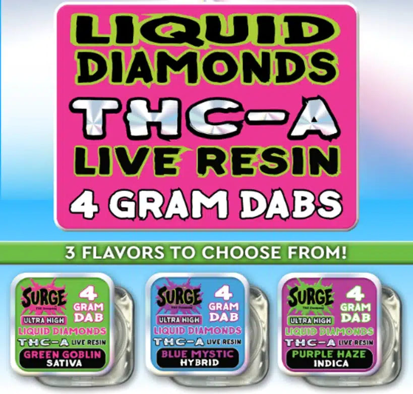 Surge 4g Dab Jars