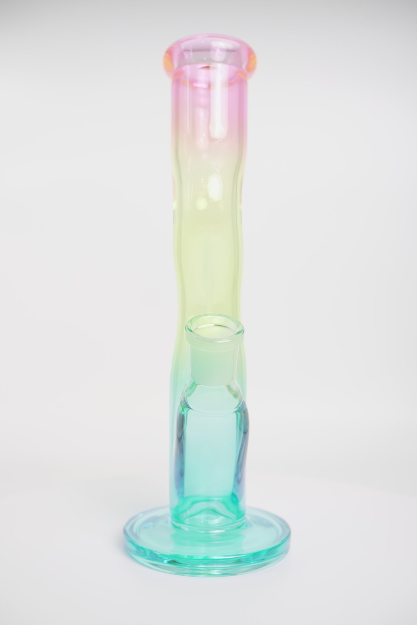 Glass Water Pipe | Rainbow Beaker | 10 Inch