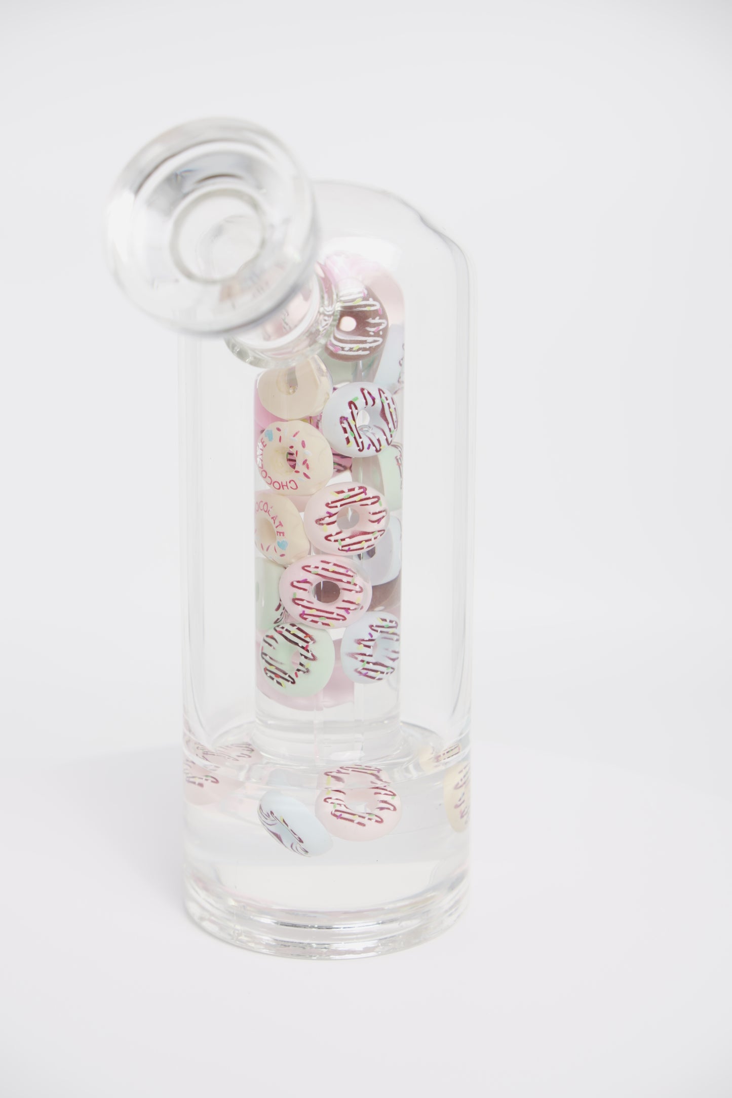 Glass Water Pipe | Donut Resin #2 | 10 Inch