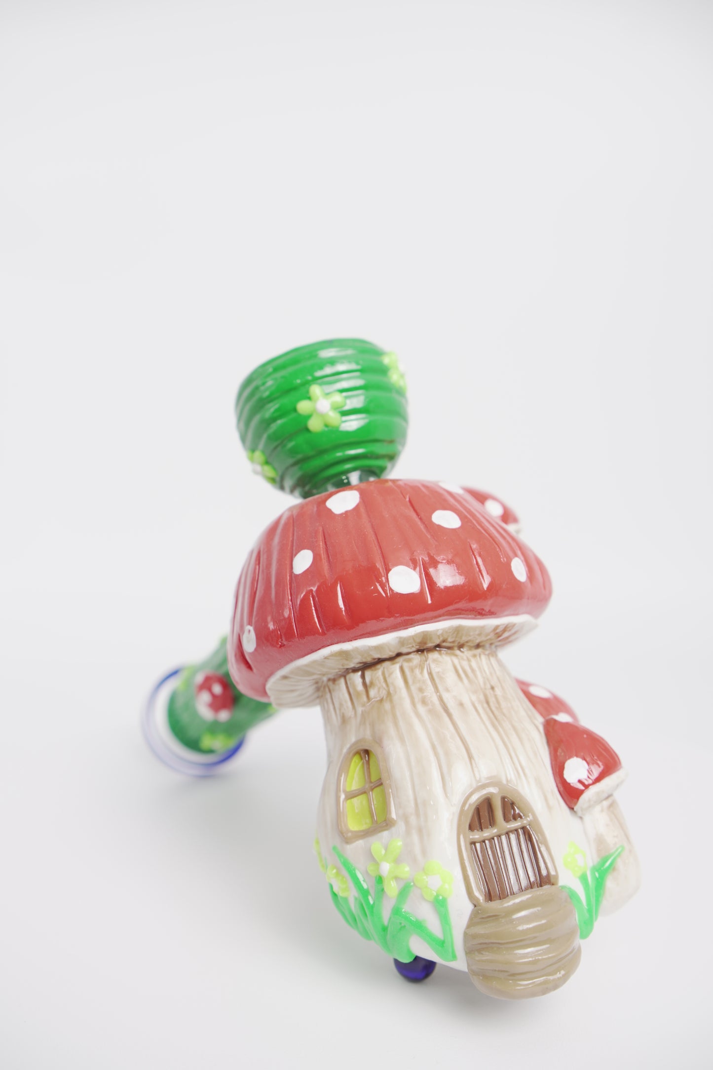 Bubbler | Mushroom Hut Design | 8 Inch