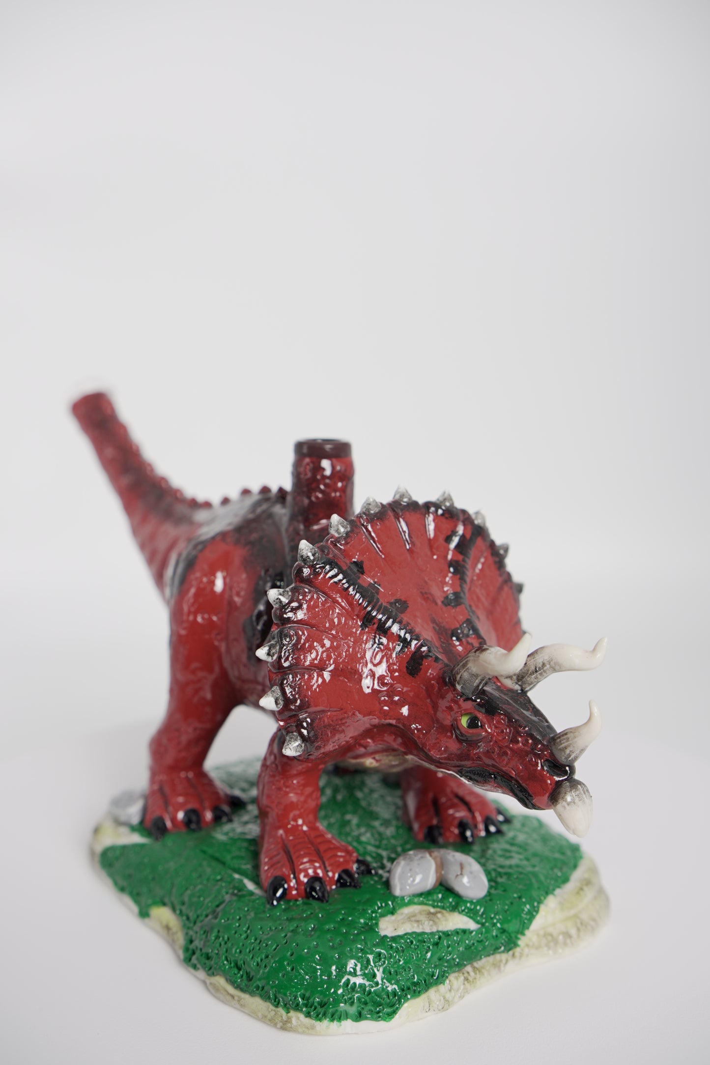 Water Pipe | Triceratops Design | 10 Inch