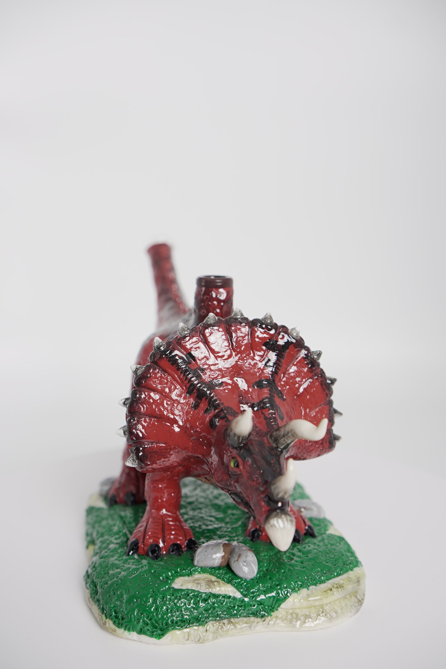 Water Pipe | Triceratops Design | 10 Inch
