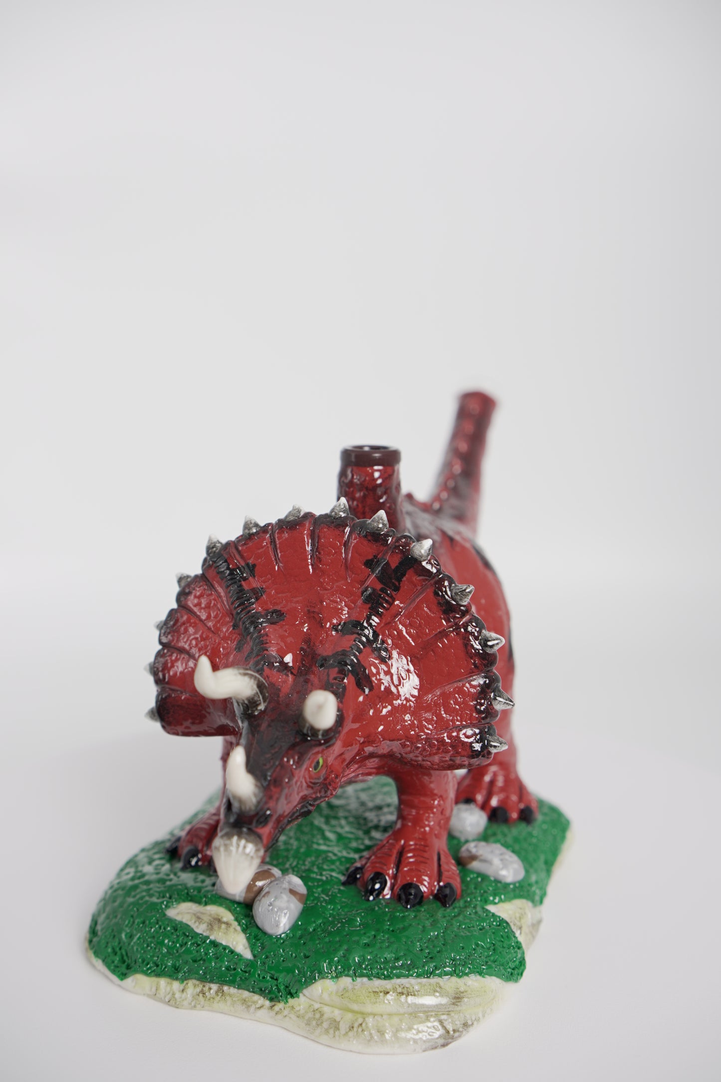 Water Pipe | Triceratops Design | 10 Inch