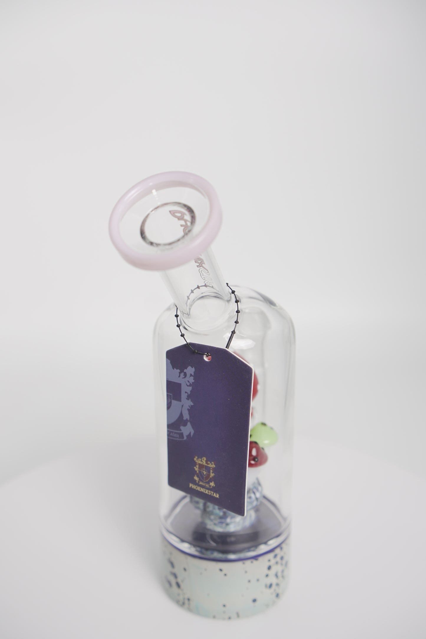 Glass Water Pipe | Mushroom Monster Design | 7.5 Inch