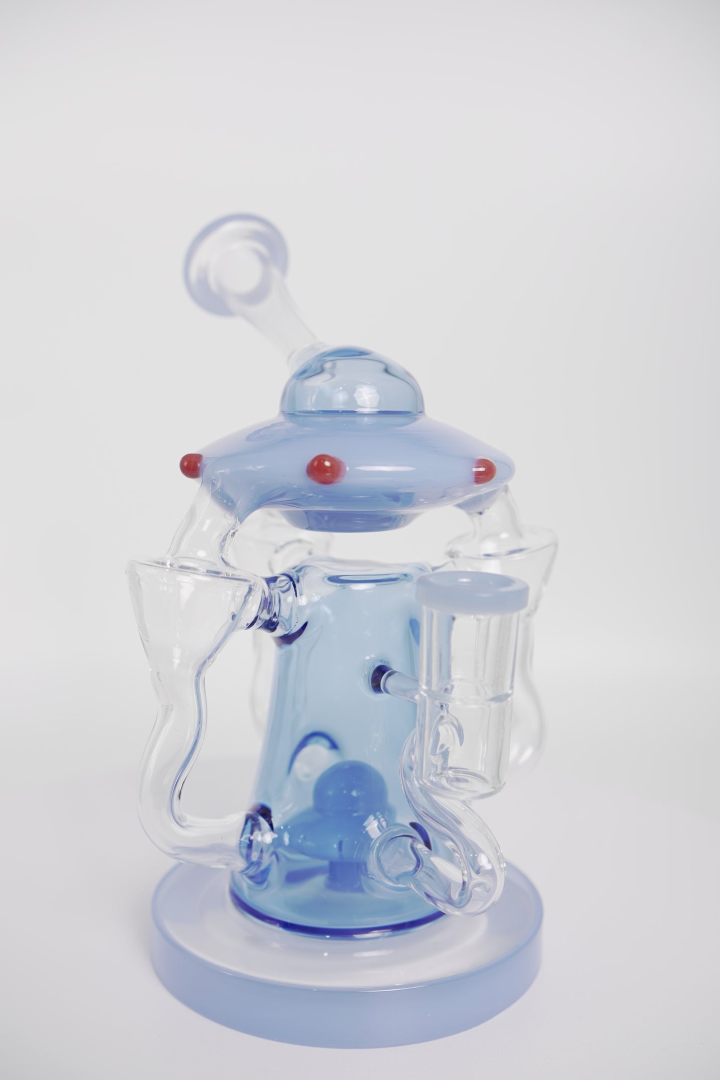 Glass Water Pipe | UFO Design | 6 Inch