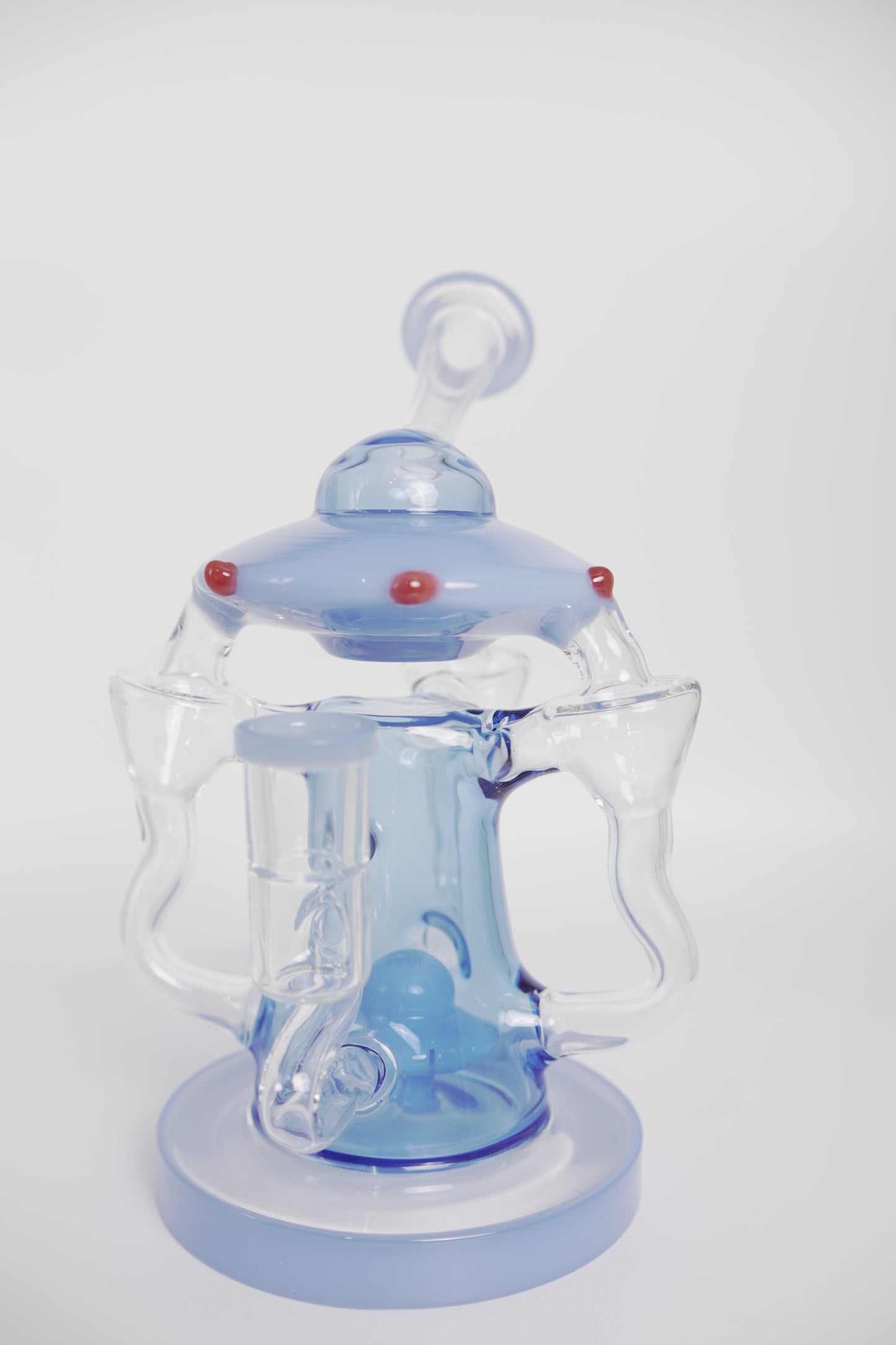 Glass Water Pipe | UFO Design | 6 Inch
