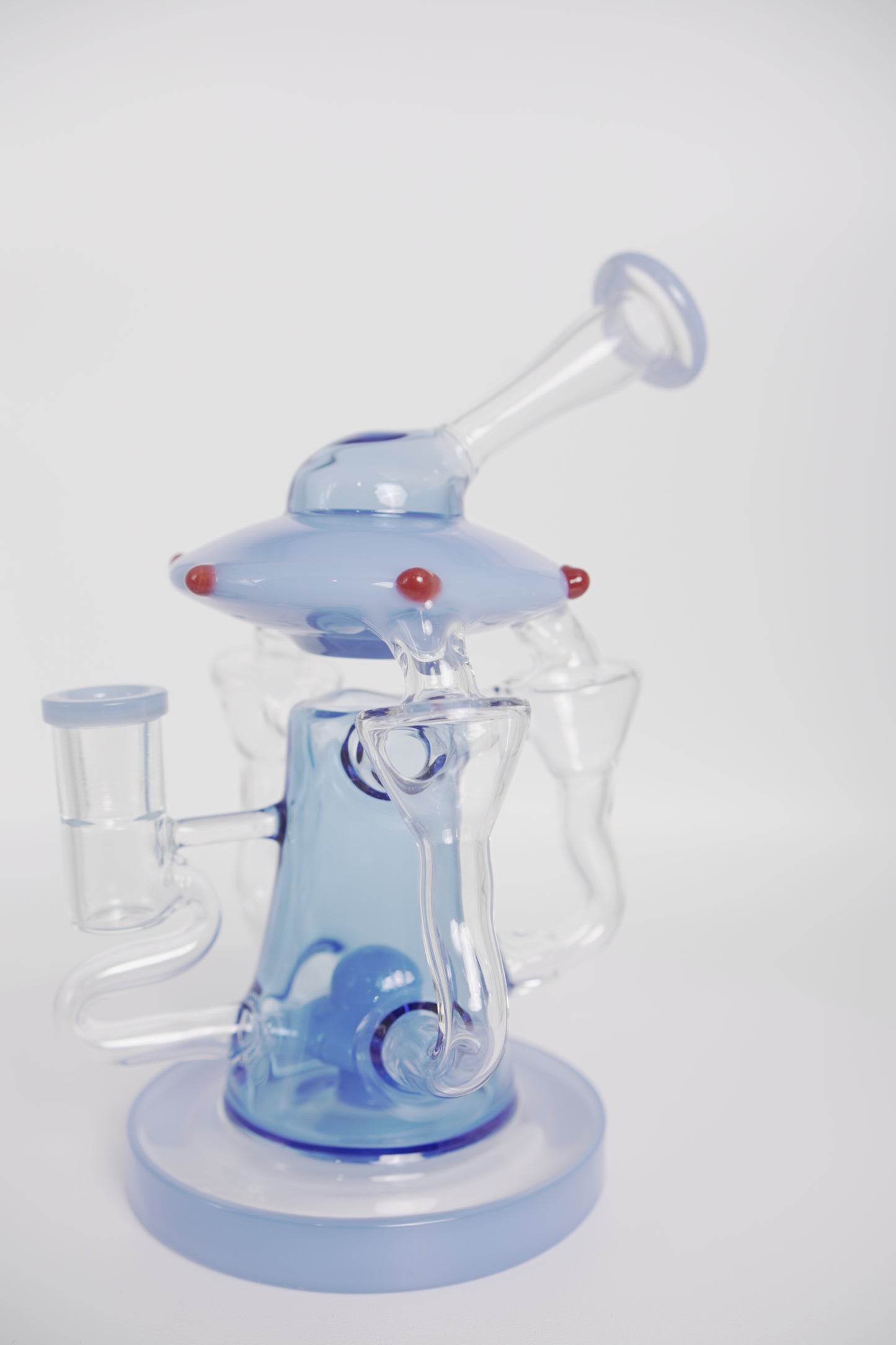 Glass Water Pipe | UFO Design | 6 Inch