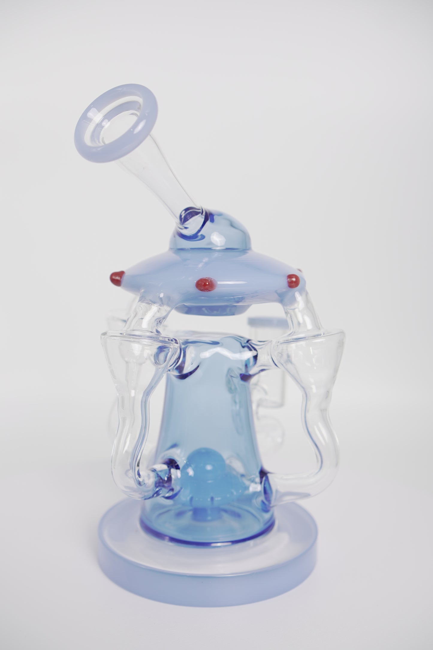 Glass Water Pipe | UFO Design | 6 Inch