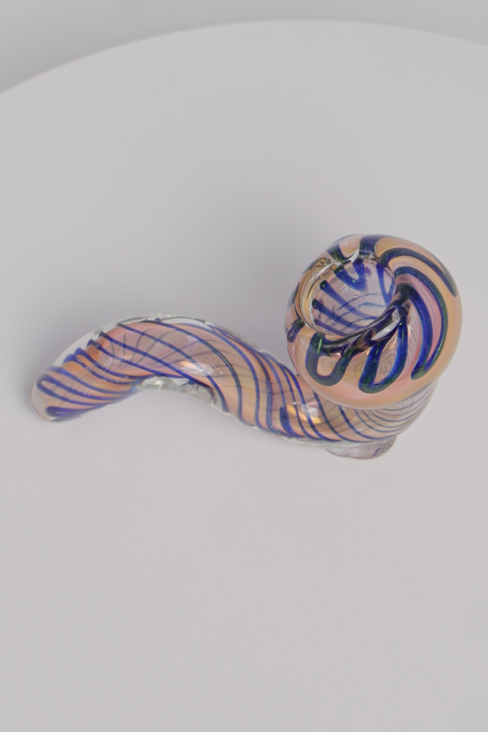 Gold Fumed Sherlock Hand Pipe | 4 Inch