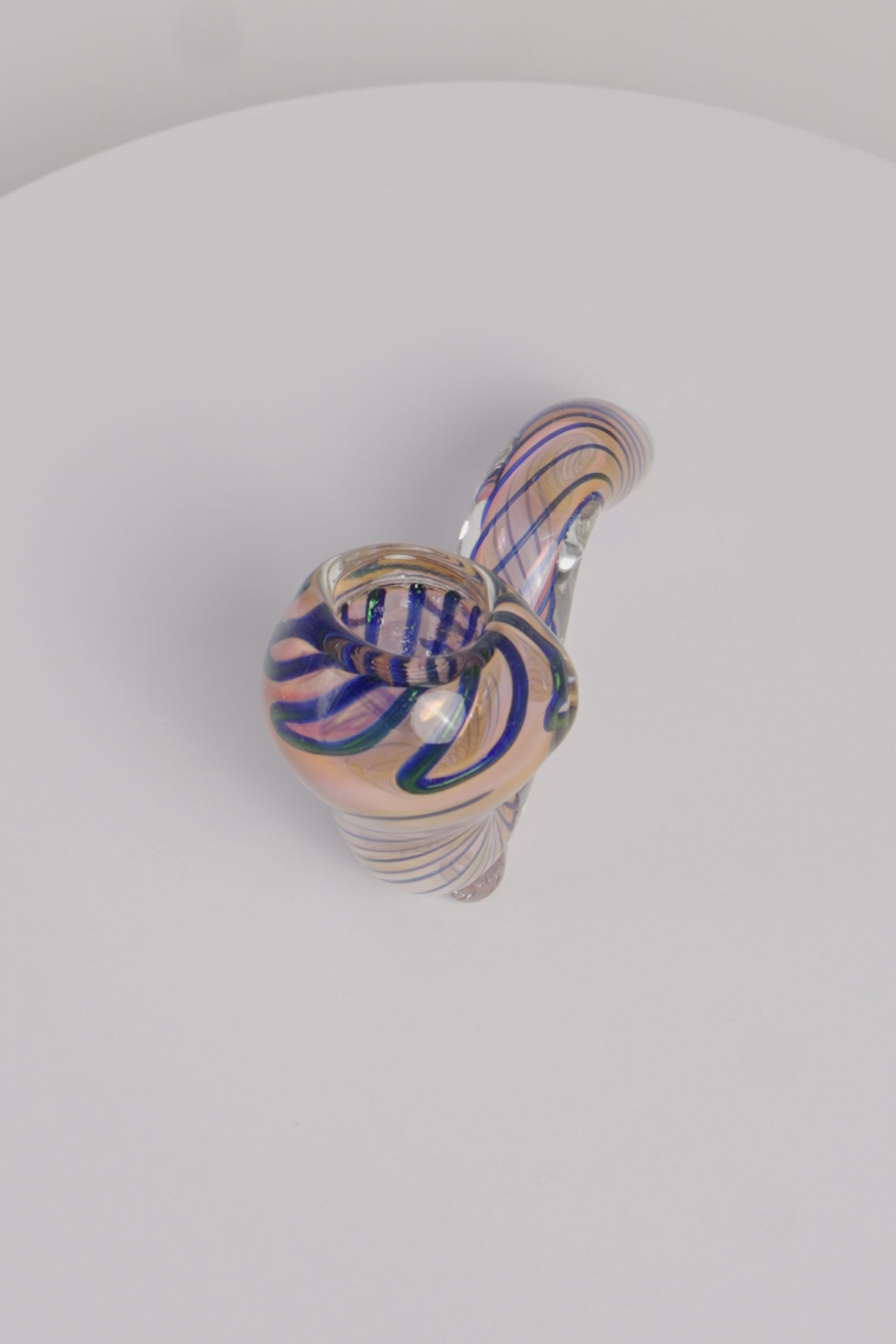 Gold Fumed Sherlock Hand Pipe | 4 Inch