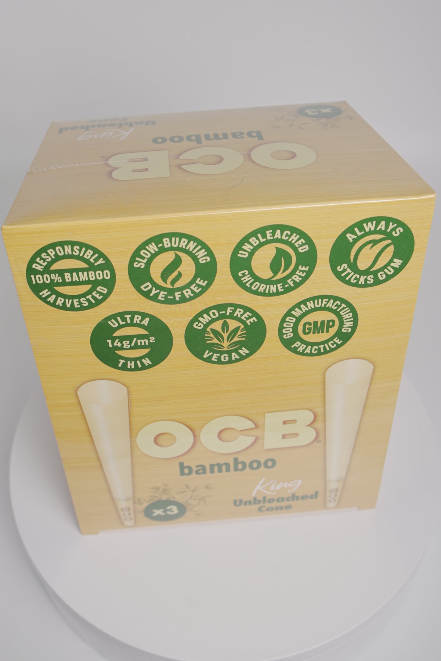 OCB Papers | Bamboo | 32 x 3 Pack