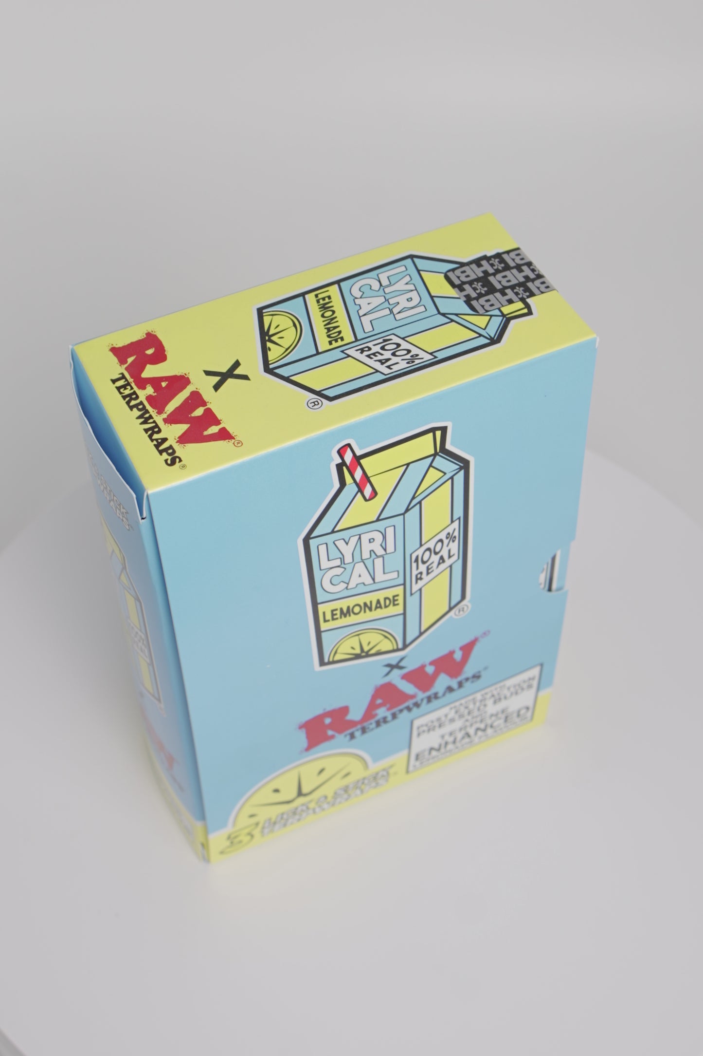 Lyrical Lemonade x RAW Papers | TERPWRAPS | 20 x 3 Pack