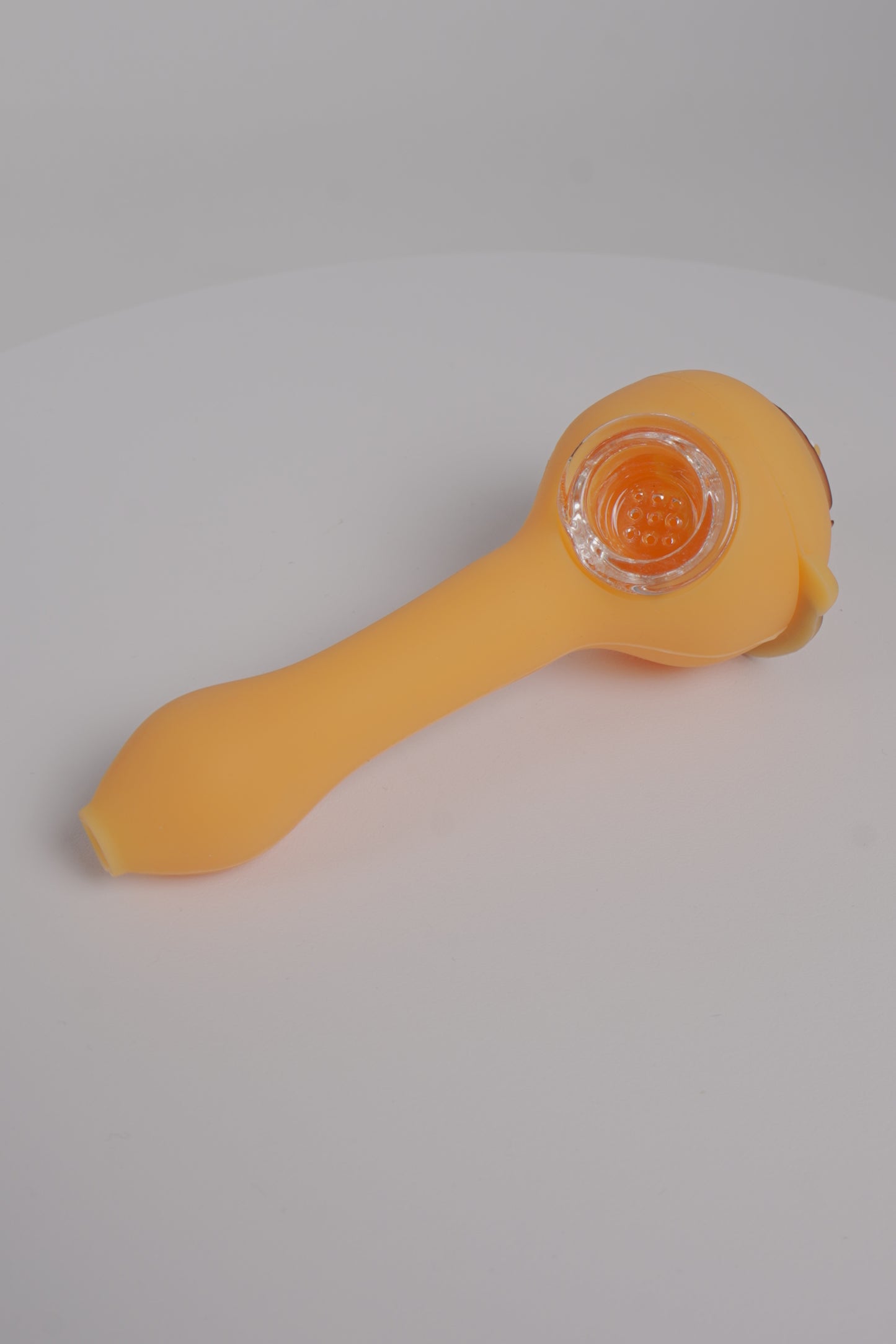 Silicone Hand Pipe | Rick & Morty Design | 5 Inch | Glow-In-Dark | 4 Count