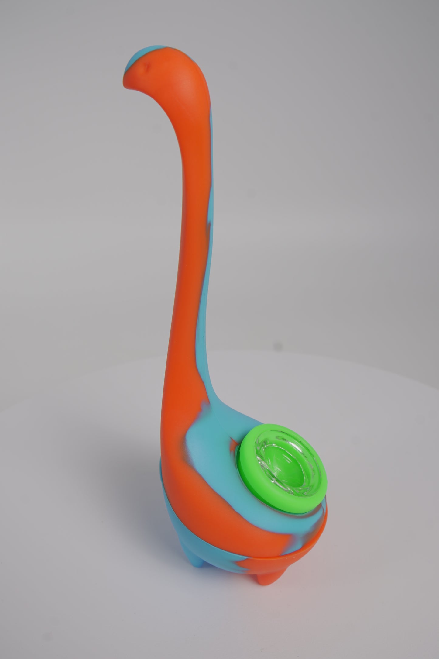 Silicone Hand Pipe | Assorted Dino | 6.5 Inch