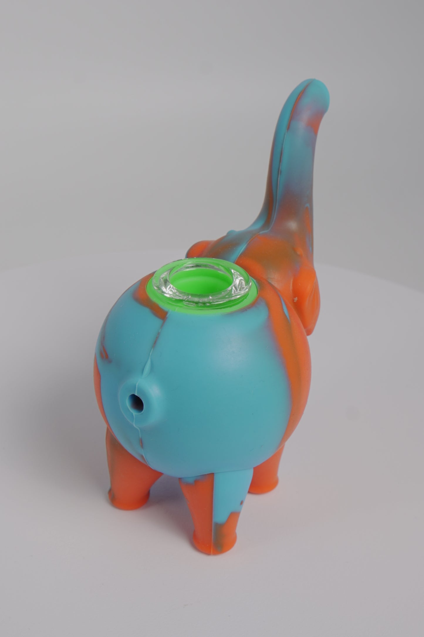 Silicone Hand Pipe | Elephant Design | 5 Inch