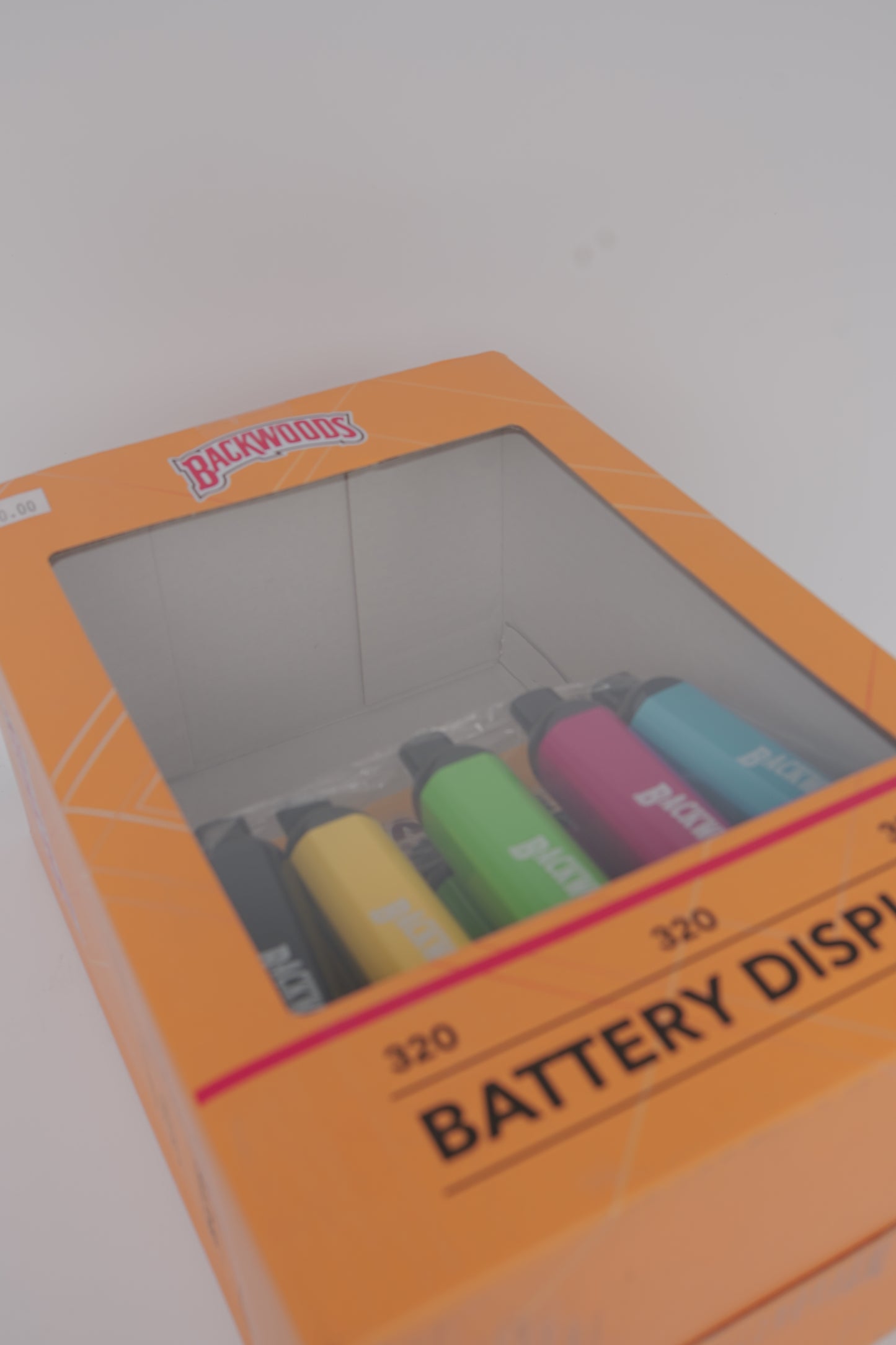 Battery Display Box | 15 Batteries | Cookies / Backwoods