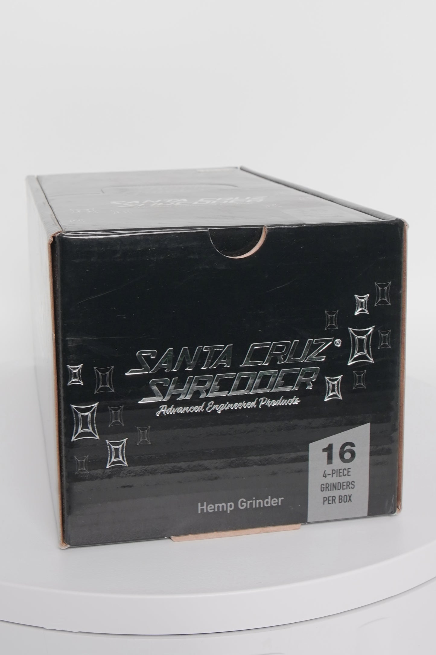Santa Cruz Shredder | Variety Color Hemp Grinder | 16 Pack Display Box