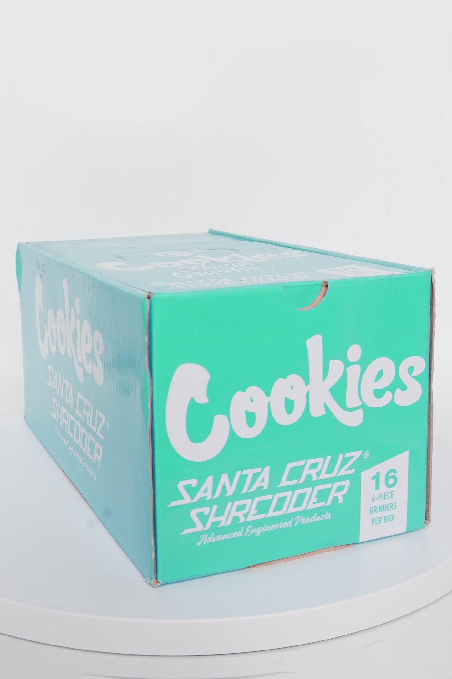 Santa Cruz Shredder | COOKIES Hemp 4-Piece Grinder | 16 Pack