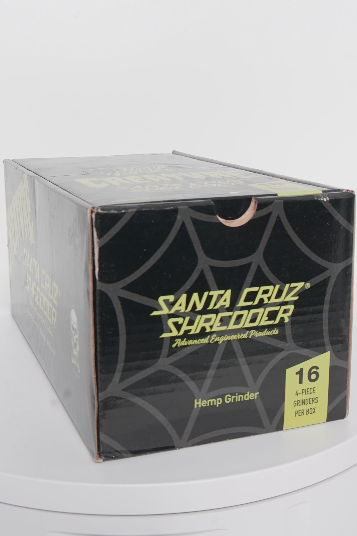 Santa Cruz Shredder | CREATURE Hemp 4-Piece Grinder | 16 Pack