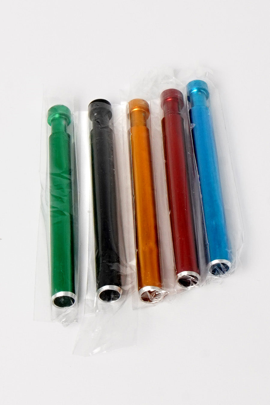 Colored Metal Chillum | 3 Inch | 25 Piece Pack