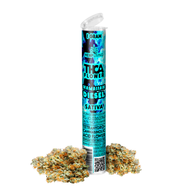 1g SATIVA Pre Rolls | Hemp Living