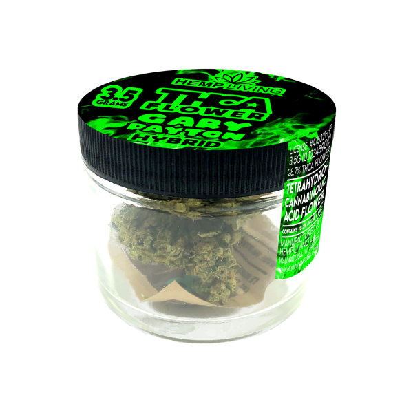 3.5g HYBRID FLOWER JARS | Hemp Living