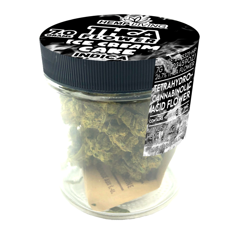 7g INDICA FLOWER JARS | Hemp Living