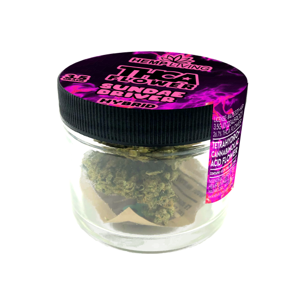 3.5g HYBRID FLOWER JARS | Hemp Living