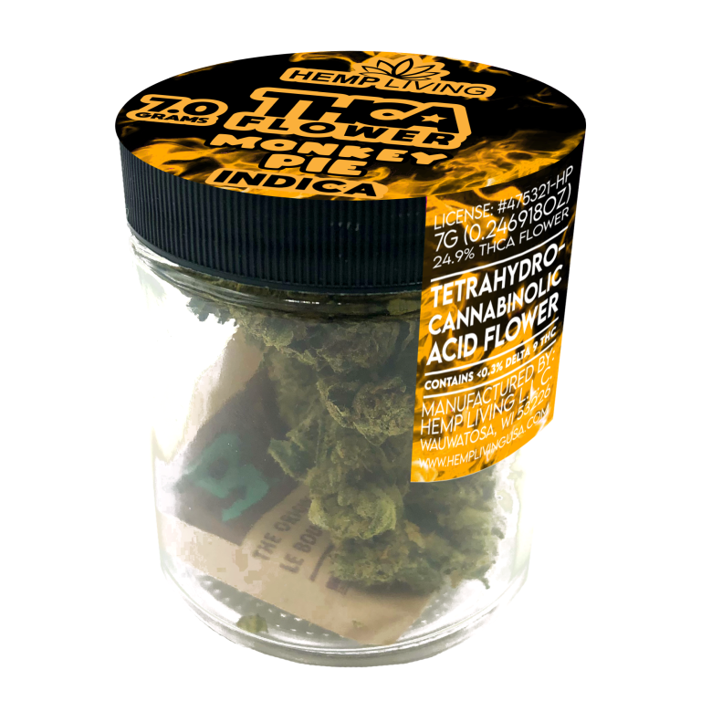 7g INDICA FLOWER JARS | Hemp Living