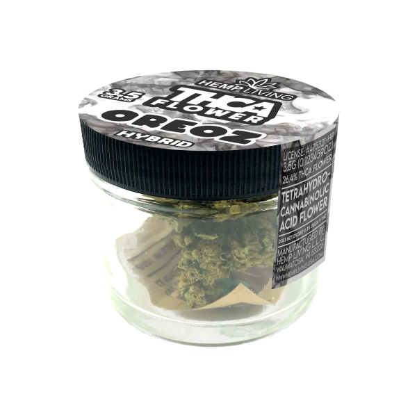 3.5g HYBRID FLOWER JARS | Hemp Living