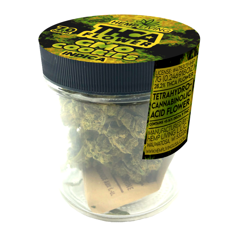 7g INDICA FLOWER JARS | Hemp Living