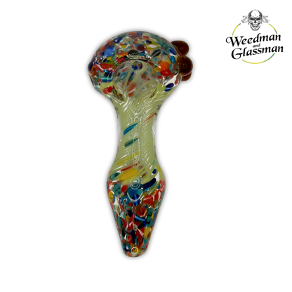 Twisting Frit Hand Pipe | 3 inch | 5 Piece Pack