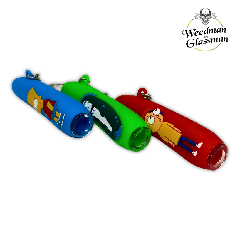 Silicone One Hitter | Keychain