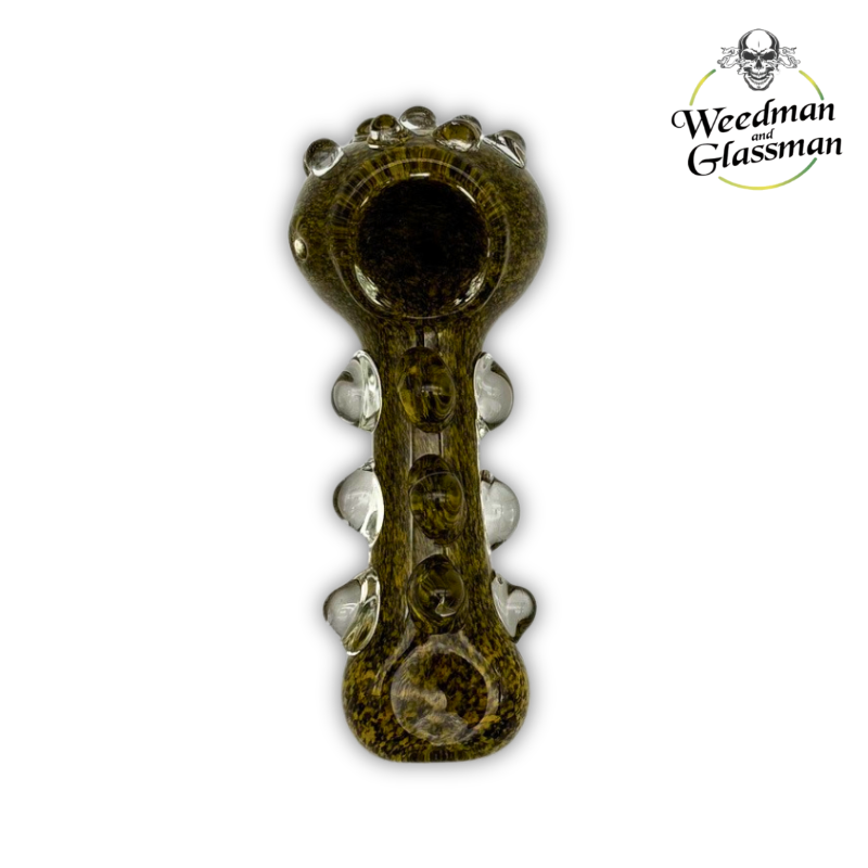 Assorted Frit Hand Pipe | 4 inch | 5 Piece Pack