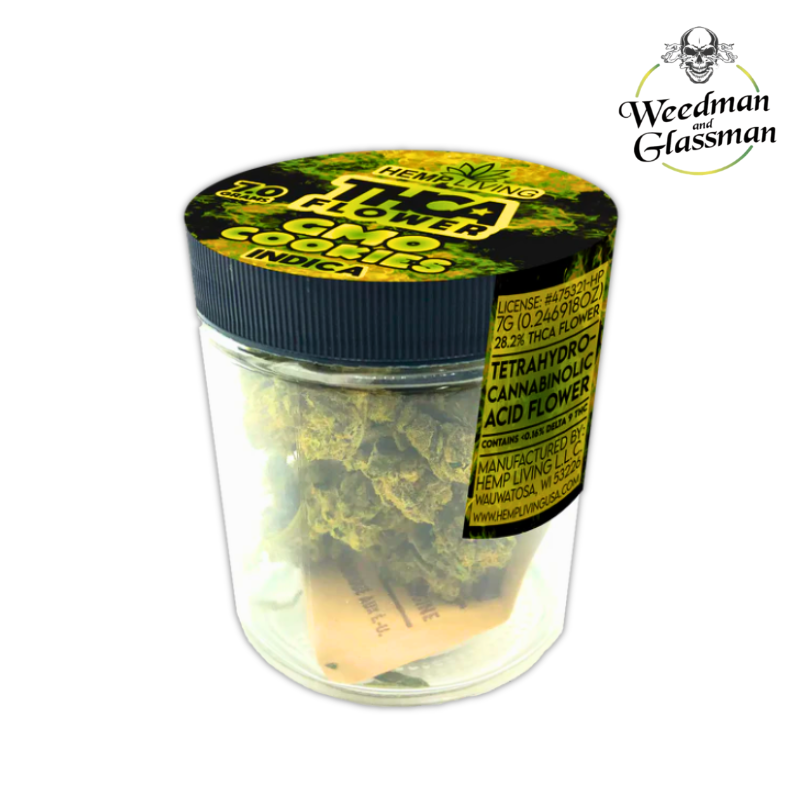 7g INDICA FLOWER JARS | Hemp Living