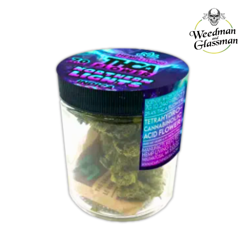 7g INDICA FLOWER JARS | Hemp Living